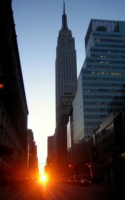 Eastward view on 34th St.