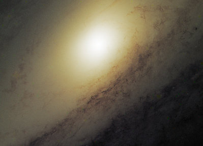 M31 Dust Lane, No Stars