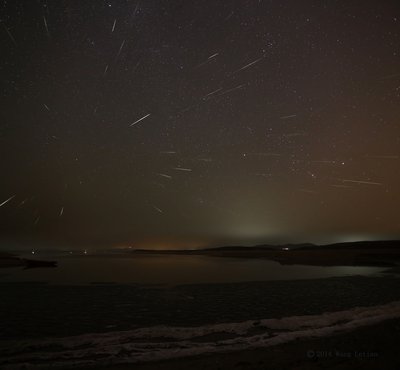 Geminid Meteors over Ice Lake by Wang Letian_small.jpg