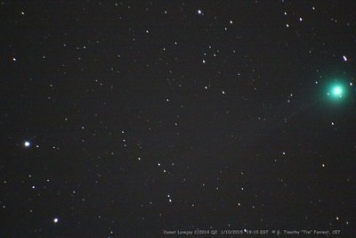 Canon EOS 60Da<br />Telephoto Mirror Lens: ADORAMA MC90 Maksutov-Cassegrain, D:90mm, F:500mm, f5.6; 30 secs;  iso 12800; AWB;  iOptron SkyTracker;  Manfrotto Tripod.