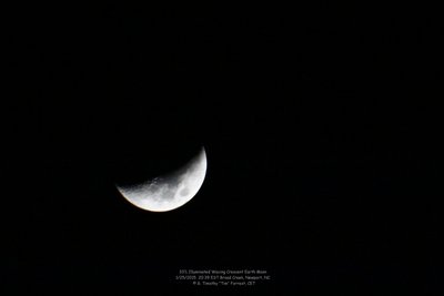 Canon EOS 60Da<br />Telephoto Mirror Lens: ADORAMA MC90 Maksutov-Cassegrain, D:90mm, F:500mm,                f5.6; 1/6400 secs;          iso 12800; AWB;  iOptron SkyTracker;  Manfrotto Tripod.