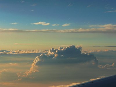 Clouds at sunset