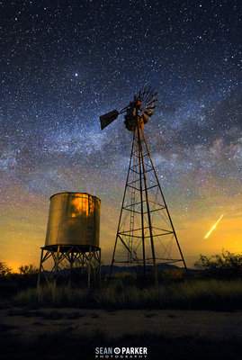 Lyrid Fireball This Morning in Tucson, AZ.