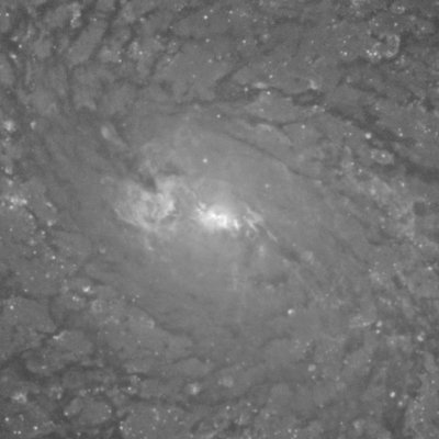 658nm Hubble M51 Nucleus