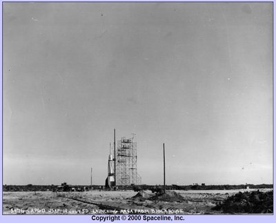 View from blockhouse, sans foreground structure - 19-Jul-1950