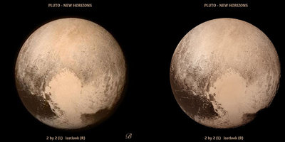 Pluto cross-eyed stereo pair.