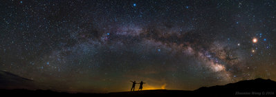 Milky Way Rainbow in Death Valley