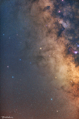 Into the constellation of Sagittarius -Milkyway