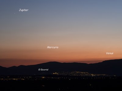 Jupiter, Venus, Mercurio, El Escorial_P8130660_small.jpg