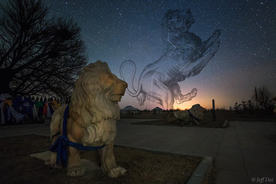 Constellation Leo and the chinese guardian lions.jpg