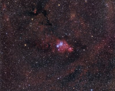 Cone Nebula 8hr15m HaRGB March  2017_small.jpg