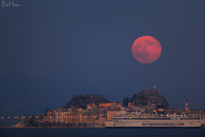 The Full Moon of Corfu!