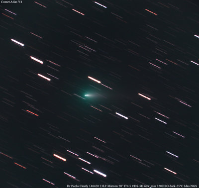 Comet Atlas Y4 on 14 APR 2020