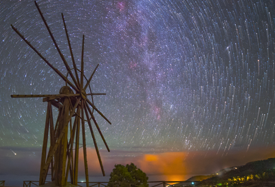 The Windmill and the Star Trails Antonio Gonzalez.png