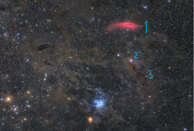 California Nebula IC 348 and NGC 1333 annotated.png