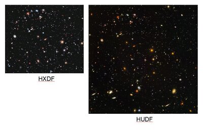 XFD Compared to UDF Fields of View