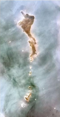 Finger of God and man hanging on Carina Nebula.png