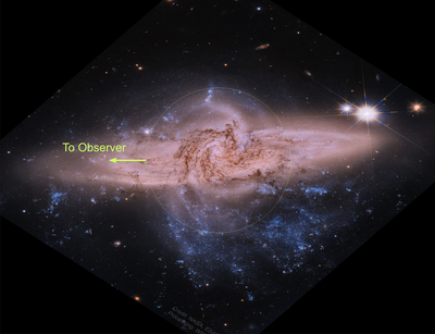 NGC 3314-When Galaxies Overlap..png