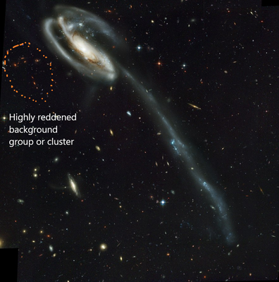 Tadpole galaxy with background group.png