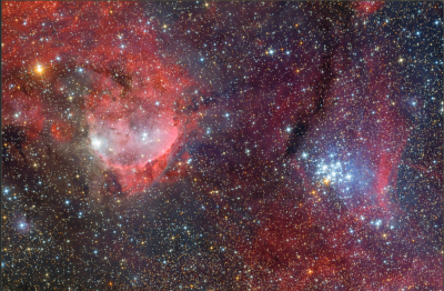 Gabriela Mistral Nebula and NGC 3293 Gábor Tóth.png