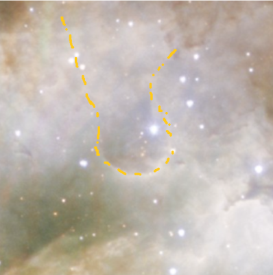 Starforming pillar near Tarantula Nebula Hubble.png