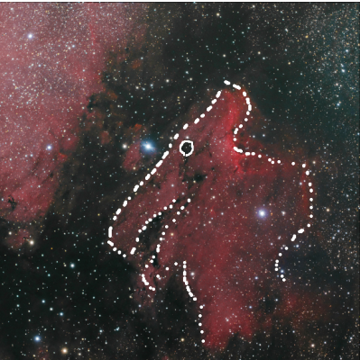 Pelican Nebula annotated Hunter Wilson.png