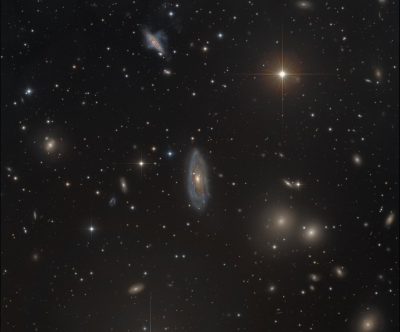 NGC 3314 and 3312 Hydra Cluster MIke Selby Mark Hanson.png