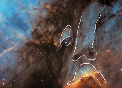 Pelican Nebula as one eyed monster Abe Jones.png