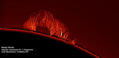 Huge Solar Prominence Today!