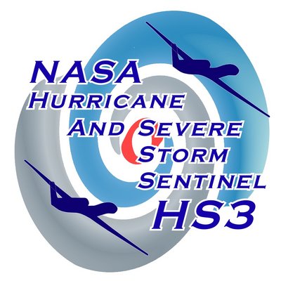 The mission logo for the Hurricane and Severe Storm Sentinel (HS3) airborne <br />mission. HS3 will investigate the processes that underlie hurricane formation <br />and intensity change in the Atlantic Ocean basin. (Credit: NASA)