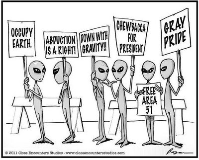 intergalactic rights movement...