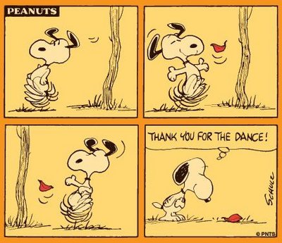 shall we dance? (credit peanuts)