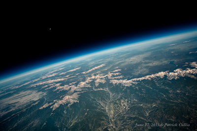 Moon over the Divide