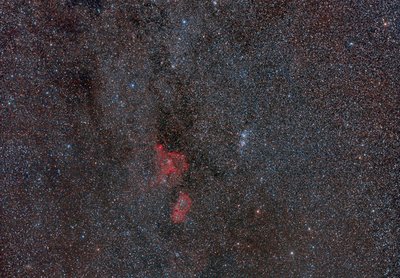 Between Cassiopeia and Perseus