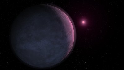 Artist's concept of a planet orbiting a brown dwarf &quot;star&quot;<br />Credit: NASA's Exoplanet Exploration Program