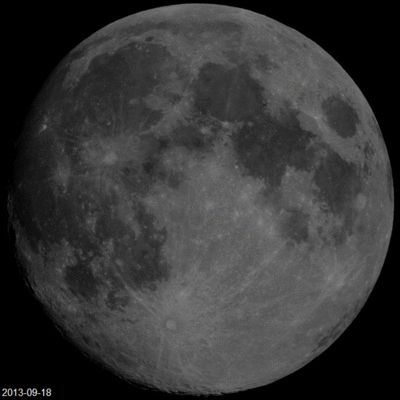 Around Full Moon, September 2013.