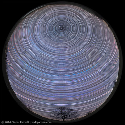 12h All Sky Startrail - Giani Fardelli