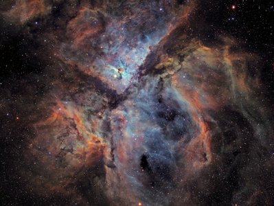 NGC3372 SII Ha OIII RGB 150 270 120 10080 100 reprocess.jpg