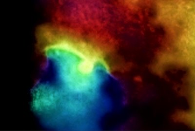 Possible Close up of Bubble Formation at Southern tip of Milky Way Galactic Core