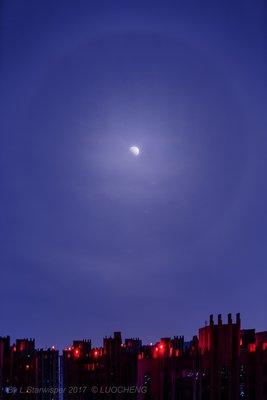 Partial lunar eclipse and halo--For APOD_small.jpg