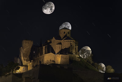 Castle of Cardona Fully Moon