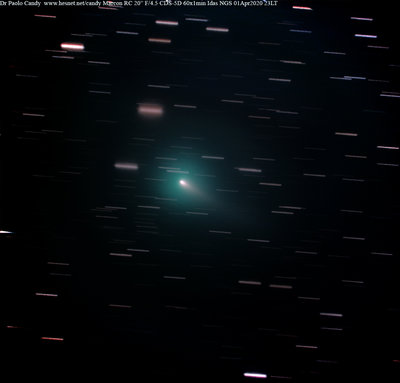 Comet Atlas Y4 01 April 2020  23LT