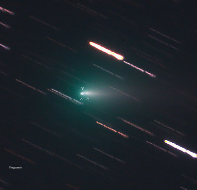 Comet Atlas Y4 Fragments