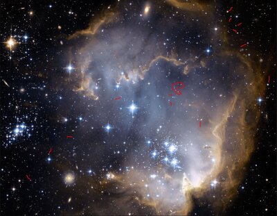 NGC 602 Dimmer Members?