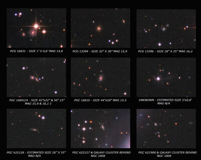 Distant Galaxies - Image Resolution 100%