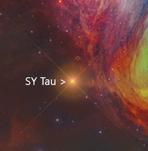 SY Tau infrared annotated.png