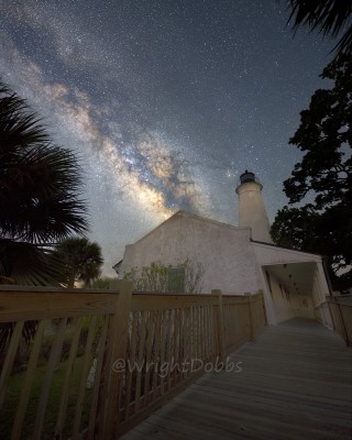 Milky Way over St. Marks 1 - Wright Dobbs