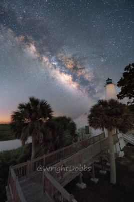 Milky Way over St. Marks 2 - Wright Dobbs