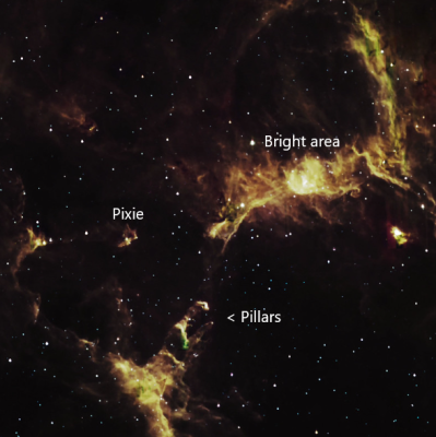 Eagle Nebula Jac Berne SPITZER HERSCHEL Mix.png