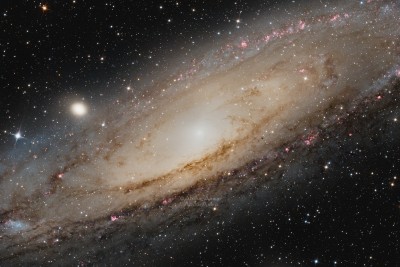 Full image is 183 megapixels. Might be the most detailed amateur image of M31 to date.